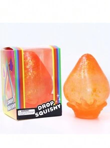 Giocattolo antistress a forma di goccia d'acqua in zucchero di malto, squishy a lento rimbalzo - Multicolore - Visualizzare 9