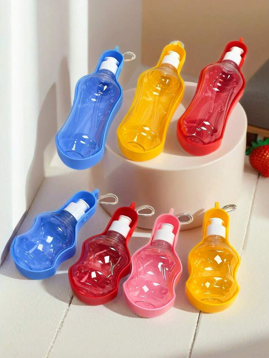 1 件宠物旅行水壶，葫芦形便携式户外水瓶，宠物用品