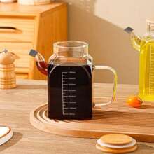 1 件装病毒式厨房玻璃油醋瓶，耐热、防漏、防油脂、大容量 - 透明 - 查看 7