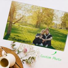 1PC, Custom Photo Puzzles, 35-1000pcs Personalized Compression Puzzles, DIY Personalized Photos, Custom Photo Puzzles, Suitable For Back-To-School Season, Graduation Season Parties, Wedding Gatherings, Birthday Parties