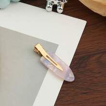 4 件装无缝发夹、侧发夹、刘海夹、发饰鳄鱼发夹 - 彩色 - 查看 10