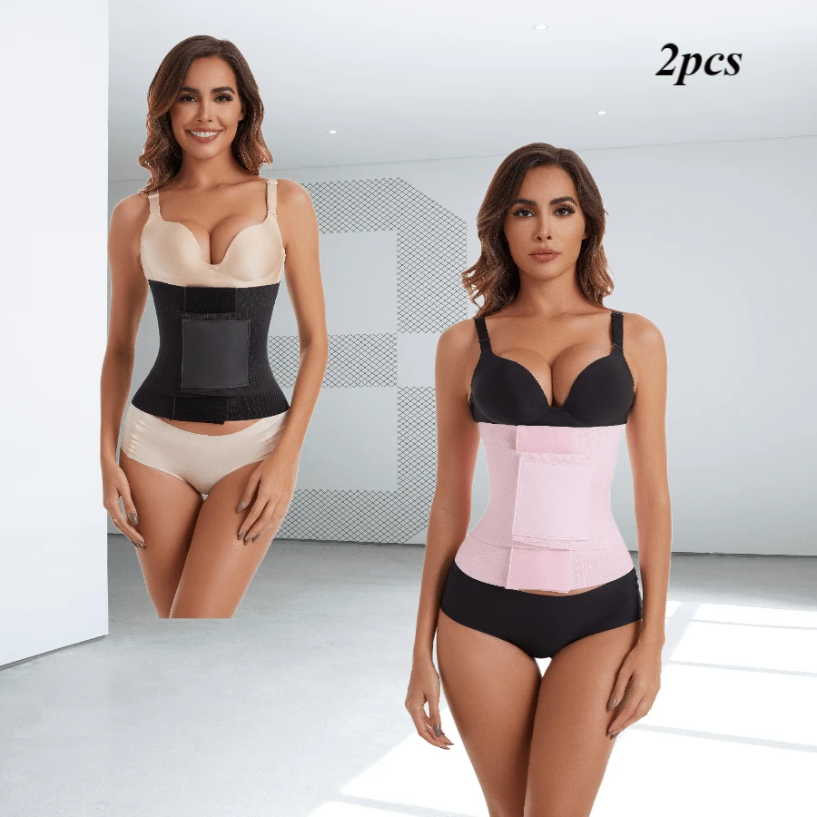 Women Belly Band - Adjustable Waist Trainer Belt For Tummy Control, Back Support - Elastic Design For Comfortable Shapewear