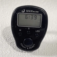 1pc Upgraded 5-Channel Night-Light LED Electronic Counter With Large Display Screen, Lock Function And Manual Counting, Counting Artifact