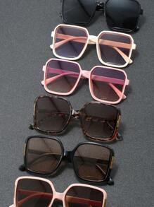 6pcs Unisex Bohemian Style Fashion Fashion Glasses, Suitable For Beach, Parties, Outdoor Travel, Daily Matching - Multicolor - View 4