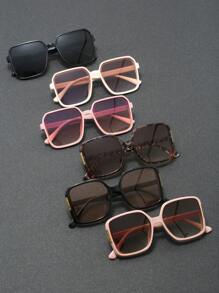 6pcs Unisex Bohemian Style Fashion Fashion Glasses, Suitable For Beach, Parties, Outdoor Travel, Daily Matching - Multicolor - View 2