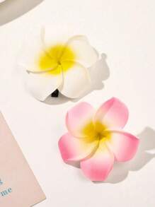 4 kẹp tóc hoa Hawaii, kẹp tóc Plumeria 2,5 inch kẹp tóc hoa nhân tạo, phụ kiện tóc Hawaii bên bờ biển cho tiệc bãi biển ngày lễ, phù hợp cho cả nam và nữ, phong cách bên bờ biển thanh lịch, phong cách Bohemian, mũ đội đầu Plumeria đầy màu sắc, kẹp tóc du lịch lãng mạn cho cặp đôi, kẹp tóc mùa hè, kẹp tóc hình móng vuốt, đồ dùng học tập - Nhiều màu - Xem 11