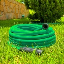 Twist-Resistant Braided Garden Hose 10 To 50m Meters Reinforced Does Not Bend Flat - 綠色 - 查看 4
