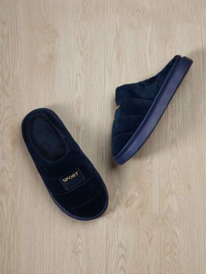 Pantufla de caballero, muy cómodas y calientitas