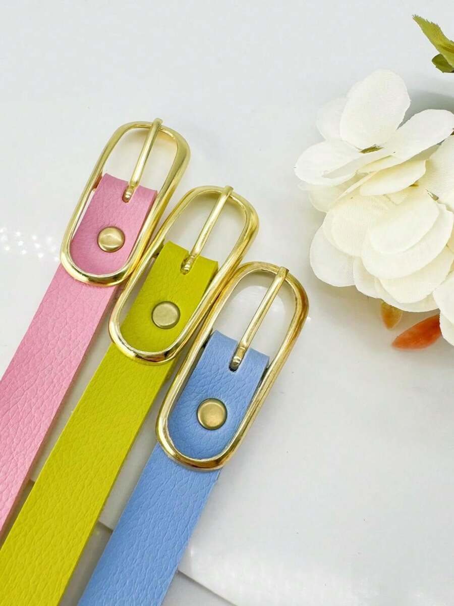 Women Belts - 薄荷綠 - 查看 1