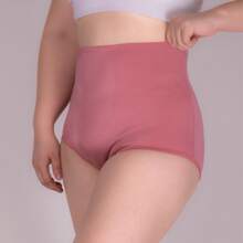 CIMA BONETERIA Panty de Licra para mujer dama adolescentes o adultos mayores cintura alta reforzada en abdomen y laterales con puente de algodón - Multicolor - Ver 2
