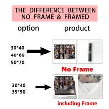 1pc Customize Your Family Photo, Print Custom Photos On Canvas, Personalized Couples Photo Wall Art - Personalized Custom Posters, Upload Your Family Photos, Cozy Family Photos, Couples And Pets Memories Photo Prints, Birthday Gift Art Photos - Multicolor - View 6