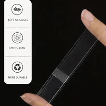 1/3/5Pairs Transparent Invisible Shoelaces For High Heels, Elastic Transparent Wear-Resistant Adjustable Shoelaces, Accessories For Women Shoes - Multicolor - View 6