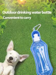 1 件宠物旅行水壶，葫芦形便携式户外水瓶，宠物用品