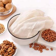 Bolsas de Tela de Queso Reutilizables para Filtrar Bolsas de Leche de Nueces Bolsas de Cold Brew Bolsas de Té Yogur Filtro de Café Bolsas Coladores - Albaricoque - Ver 4