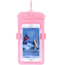 1pc Waterproof Phone Pouch, Transparent, Suitable For Swimming, Spa, Beach, Cruise, Kayaking, Travel (Compatible With 5.2-6.44 Inch Screens) - Multicolor - View 13