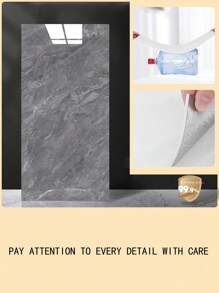 3 piezas de papel tapiz antirrayado para azulejos - fácil de pegar y quitar, para rasgar y pegar, resistente a la suciedad y las altas temperaturas, apto para azulejos de cocina y baño, papel tapiz para decorar y renovar la sala de estar del hogar