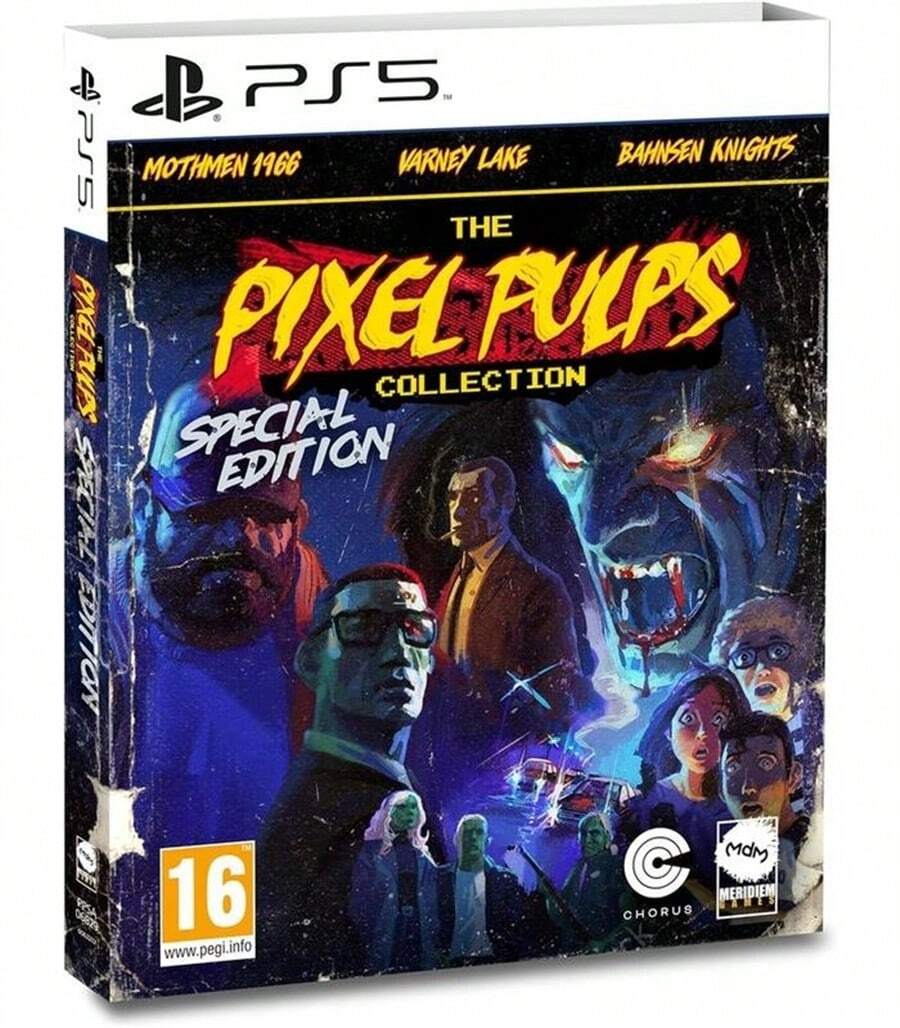 The Pixel Pulps Collection (Special Edition) Physical Game For Sony PlayStation 5 PS5 Console [PAL SPAIN] - Multicolor - View 1