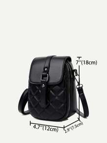 Women Retro Mini Crossbody Phone Bag Small Shoulder Bag Mini Messenger Purse Handbag Cash Wallet Satchel Bag