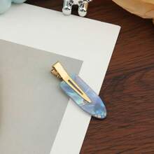 4 件装无缝发夹、侧发夹、刘海夹、发饰鳄鱼发夹 - 彩色 - 查看 11