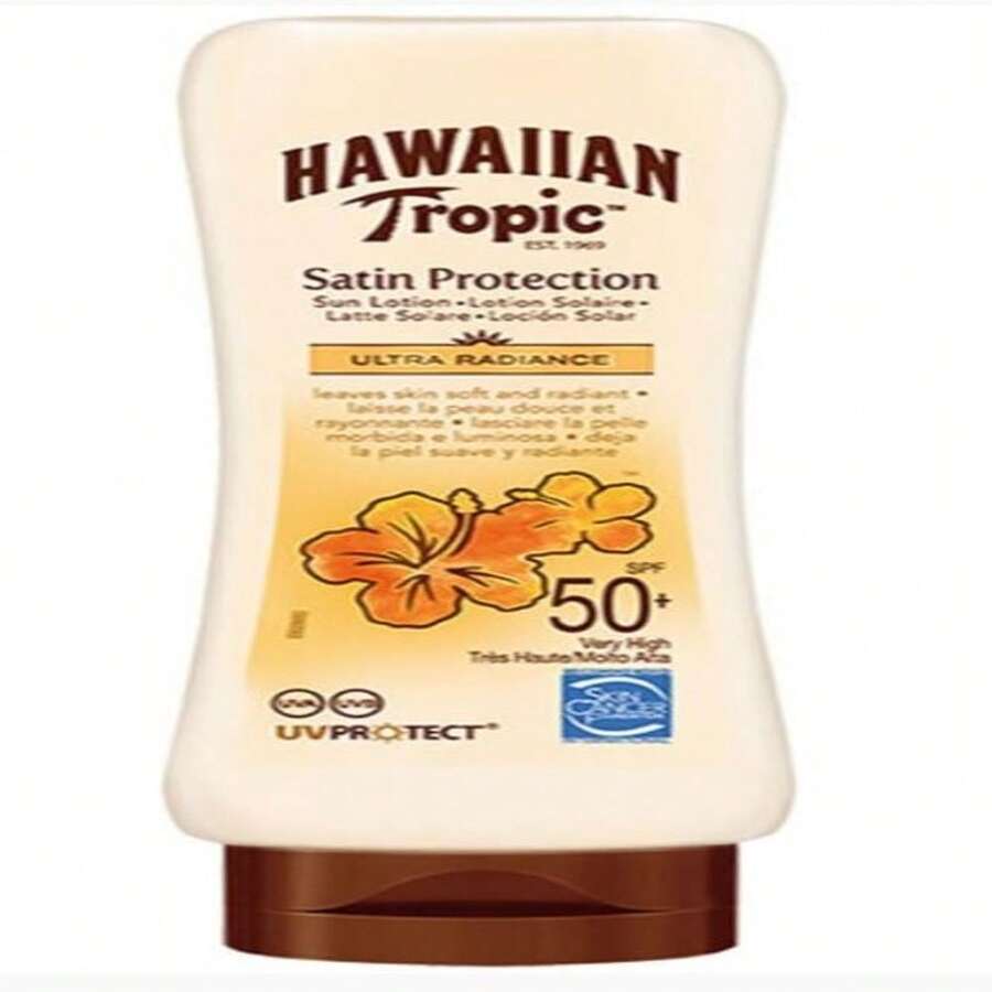 Hawaiian Tropic - Satin Protection Sun Lotion SPF 50 (180ml) - Trong sáng - Xem 1