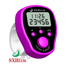 1pc Upgraded 5-Channel Night-Light LED Electronic Counter With Large Display Screen, Lock Function And Manual Counting, Counting Artifact