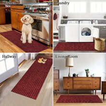 1pc Bedroom Living Room Balcony Hallway Stair Carpet Home Rug, Kitchen Non-Slip Mat, Bathroom Absorbent Rug, Office & Commercial Entrance Doormat