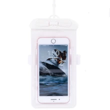 1pc Waterproof Phone Pouch, Transparent, Suitable For Swimming, Spa, Beach, Cruise, Kayaking, Travel (Compatible With 5.2-6.44 Inch Screens) - Multicolor - View 10