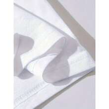 Cartoon Cat Print Crew Neck T-Shirt, Casual Short-Sleeved T-Shirt, Suitable For Spring And Autumn Wear, Women's Clothing - White - View 4