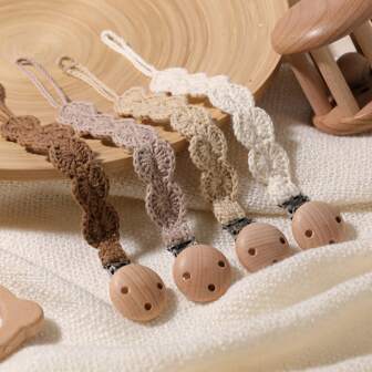 2st/förpackning Napphållare med resår | Kedjeklämmor för babynapp |Universell hållare Nappklämmor med bokträlås för barnbarnsleksaker Bringningar | Idealisk babypresent till pojke till flicka