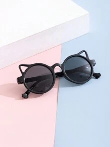 5 件/1 件儿童小熊形时尚眼镜，适合夏季佩戴，非常适合日常佩戴。 - 彩色 - 查看 6