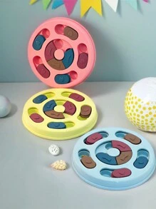 1 件装狗玩具食物分配器球，适用于猫狗的益智零食喂食器，自玩训练慢食碗 - 彩色 - 查看 6