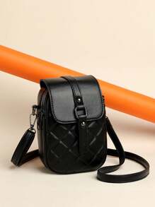 Women Retro Mini Crossbody Phone Bag Small Shoulder Bag Mini Messenger Purse Handbag Cash Wallet Satchel Bag