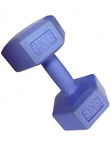 1pc(S) Multi-Color Hexagonal Sand Dumbbells, Fitness Exercise Weight Loss Yoga Home Workout, Gym - Multicolor - View 8