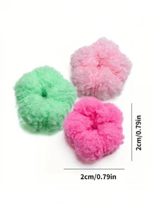100pcs/500pcs/20pcs Cute Pet Essentials Small And Medium Pets Candy Color Headband Diverse Decorations Dress Up Beautiful Pet Essentials Pet Supplies, Pet Decorations Pet Hair Jewelry Random Color