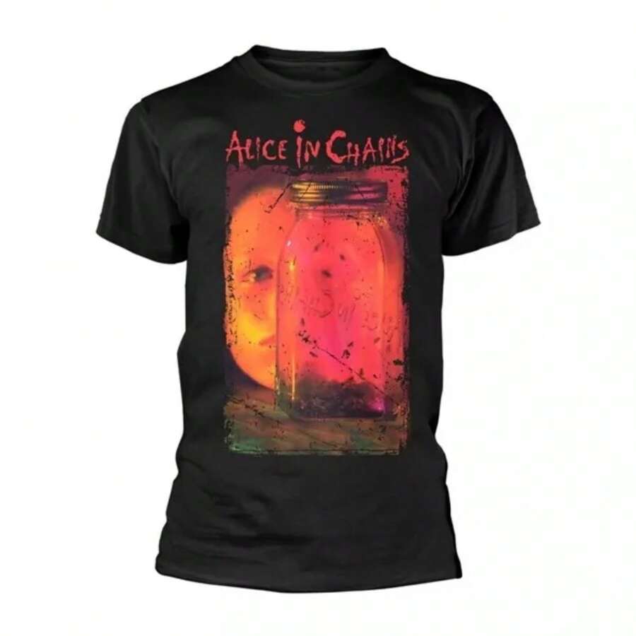 Alice In Chains 'Jar Of Flies' Black T Shirt - NEW - 黑色 - 查看 1