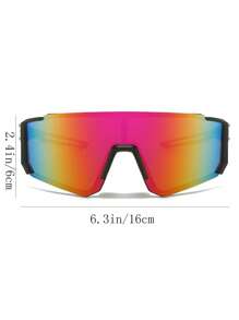 1 Pair Of Youth Outdoor Bicycle Windproof Glasses, Boys And Girls Cycling Fashion Decorative Glasses, Outdoor Sports Decorative Ordinary Glasses (With Glasses Case)