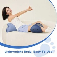 2024 3D Shiatsu masażer stóp do krążenia i relaksu, bezprzewodowa maszyna do masażu stóp typu C z głębokim ugniataniem i ciepłem, masażer łydek, idealny prezent dla mamy i taty, niebieski