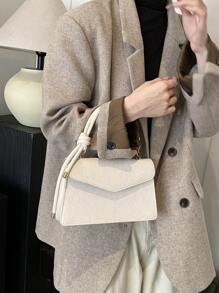 New Retro Mini Square Bag, Niche Design, Quality Shoulder Crossbody Handbag, Minimalist Shoulder Bag For Women