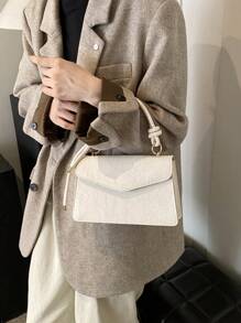New Retro Mini Square Bag, Niche Design, Quality Shoulder Crossbody Handbag, Minimalist Shoulder Bag For Women