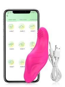 1PC APP Controlled Mini Vibrator Female, Wearable Panty Vibrator For Women,Wireless Wearable Sex Toys Underwear,Clitoris Stimulator,Vaginal Stimulator Introitus Massager,Long Distance Vibrator Masturbation Adult Goods Toy Sex Things Erotic Intimate Goods Sexual Wellness