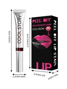 coolstory 3 件装唇彩套装、Wonderskin Wonder Bladeing 唇彩剥离面膜 - 持久、防水防脱红唇彩、哑光剥离唇彩、哑光唇膏、持久唇釉礼盒、Sacheu 唇线笔 Stay-N-Peel Off 唇线笔纹身、剥离式唇彩、持久剥离式唇彩、3 件装 * 10 毫升 - 3支唇彩套裝SET-C - 查看 9