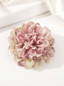 1pc Bohemian Style Artificial Flower Hair Clip, Suitable For Travel, Photo Shooting, And Outfit Matching