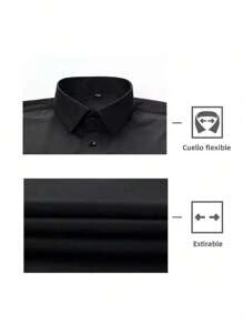 Men Shirts - Black - View 6