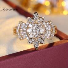 1 st. Mooie Candy Design Ring, Elegante Chic Lichtgewicht Dagelijkse Pendel Vrouwen Ring