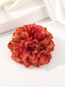 1pc Bohemian Style Artificial Flower Hair Clip, Suitable For Travel, Photo Shooting, And Outfit Matching