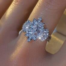 1 st. Mooie Candy Design Ring, Elegante Chic Lichtgewicht Dagelijkse Pendel Vrouwen Ring