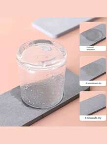 1 件硅藻土托盘、硅藻土盘、餐厅装饰托盘、终极吸水硅藻土杯垫 - 多用途肥皂盒、植物托盘和杯垫、浴室台面石材干燥托盘和牙刷架、适用于厨房、餐厅、客厅、卧室、浴室等的硅藻土吸水石托盘(请注意优质材料) - 彩色 - 查看 9