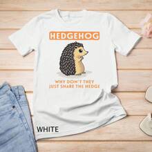 Why Dont They Just Share The Hedge Hedgehog Unisex T-Shirt