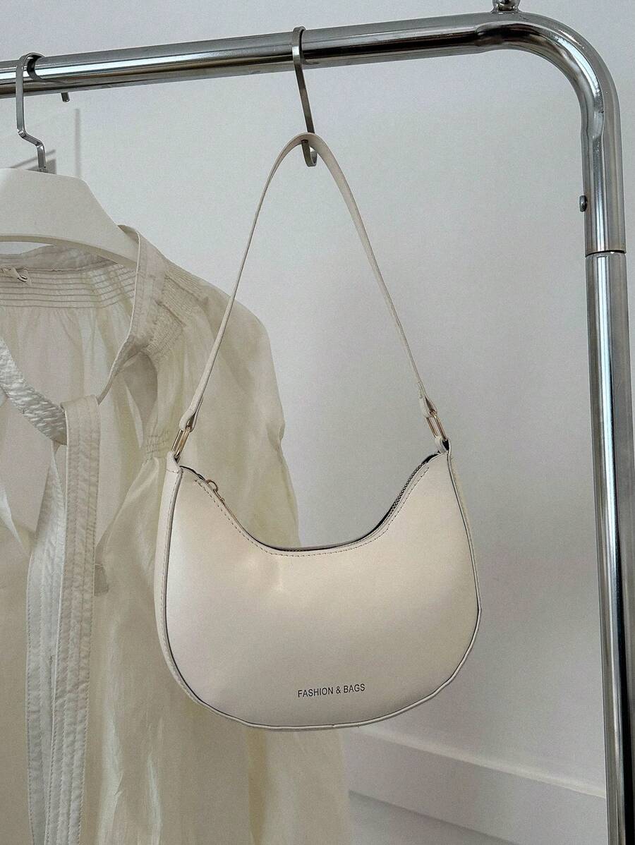 Bolso de hombro/bolso de axila versátil de unicolor para niñas