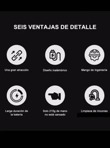 3 en 1 Aspiradora De Mano, Aspiradora , Aspiradora Portatil , Portatil,   Inalambrica Para Coche y El Hogar, Con Bateria Recargable, Funcionamiento Silencioso, Remueve polvo, Pelo de Mascotas, Alta Potencia, Mini Aspiradora, Articulo Basico Para La Limpeza Del Hogar Sh1362
